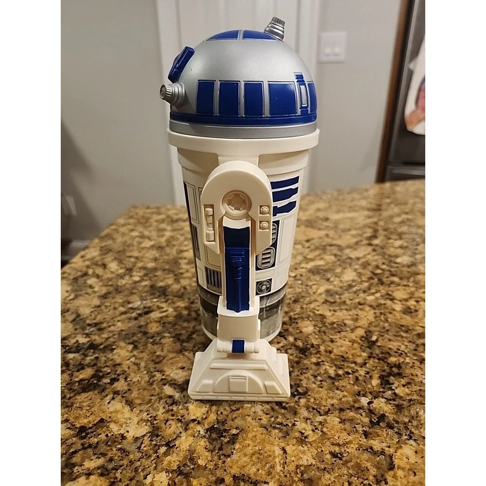 Star Wars R2-D2 Episode 1 Pizza Hut Taco Bell KFC Promotional Drink Cup & Topper